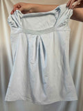 Light Blue Baby Doll Top