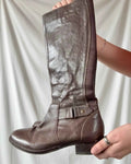 Brown Leather Boots