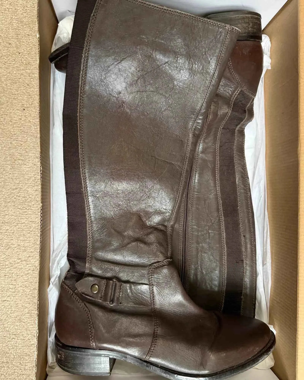 Brown Leather Boots