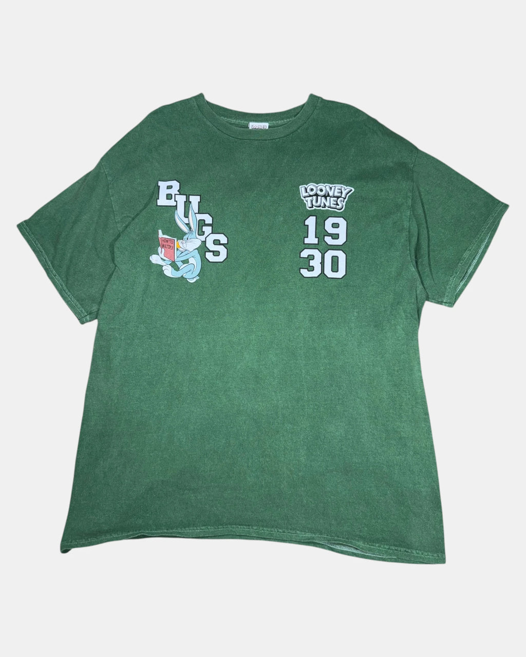 Green Looney Tunes Bugs Bunny Top
