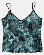 Green Mesh Cami Top