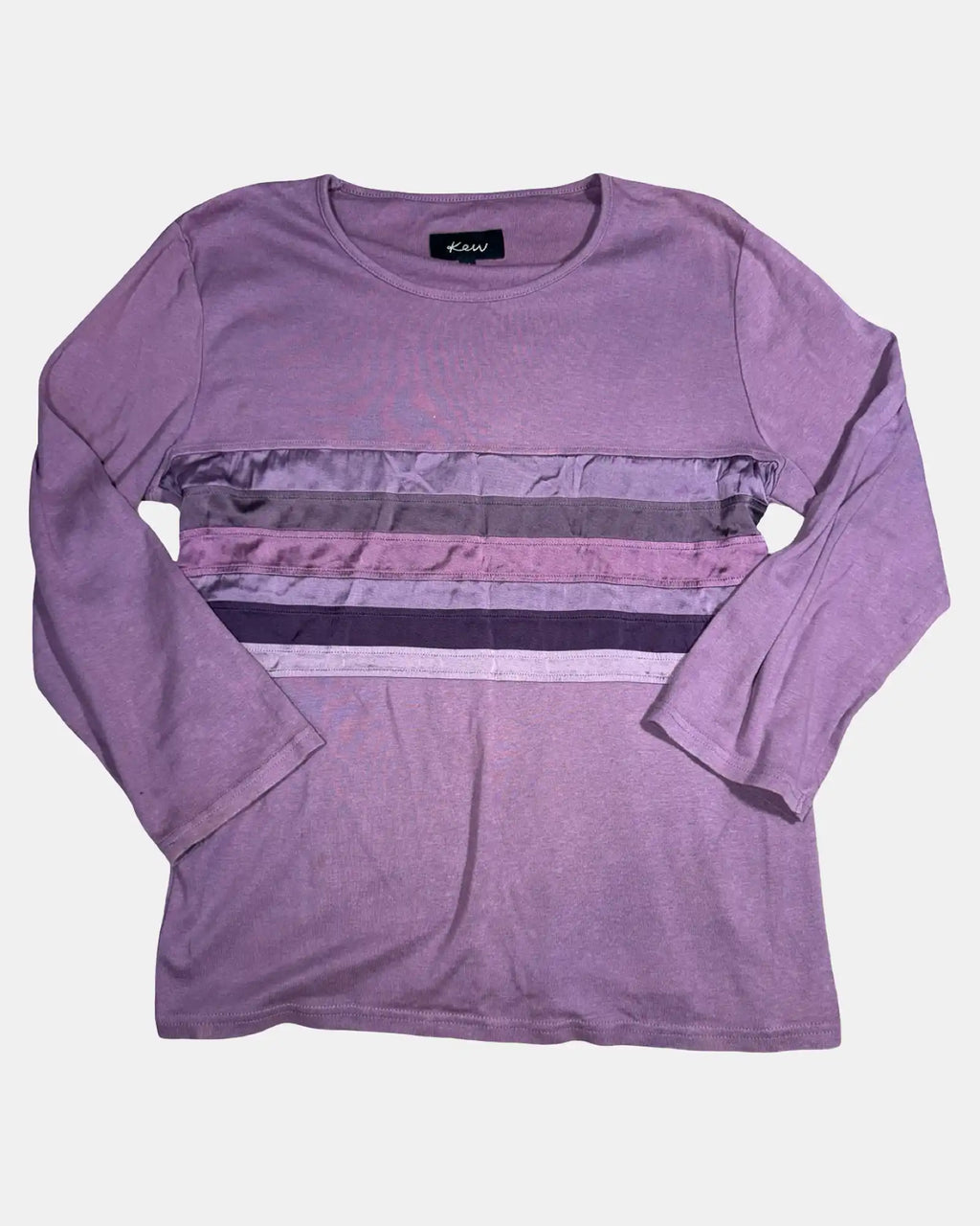 Purple Long Sleeve with Stripes