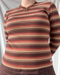Genuine 1970s Levis Striped Long Sleeve
