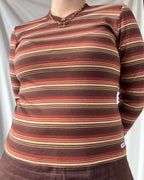Genuine 1970s Levis Striped Long Sleeve