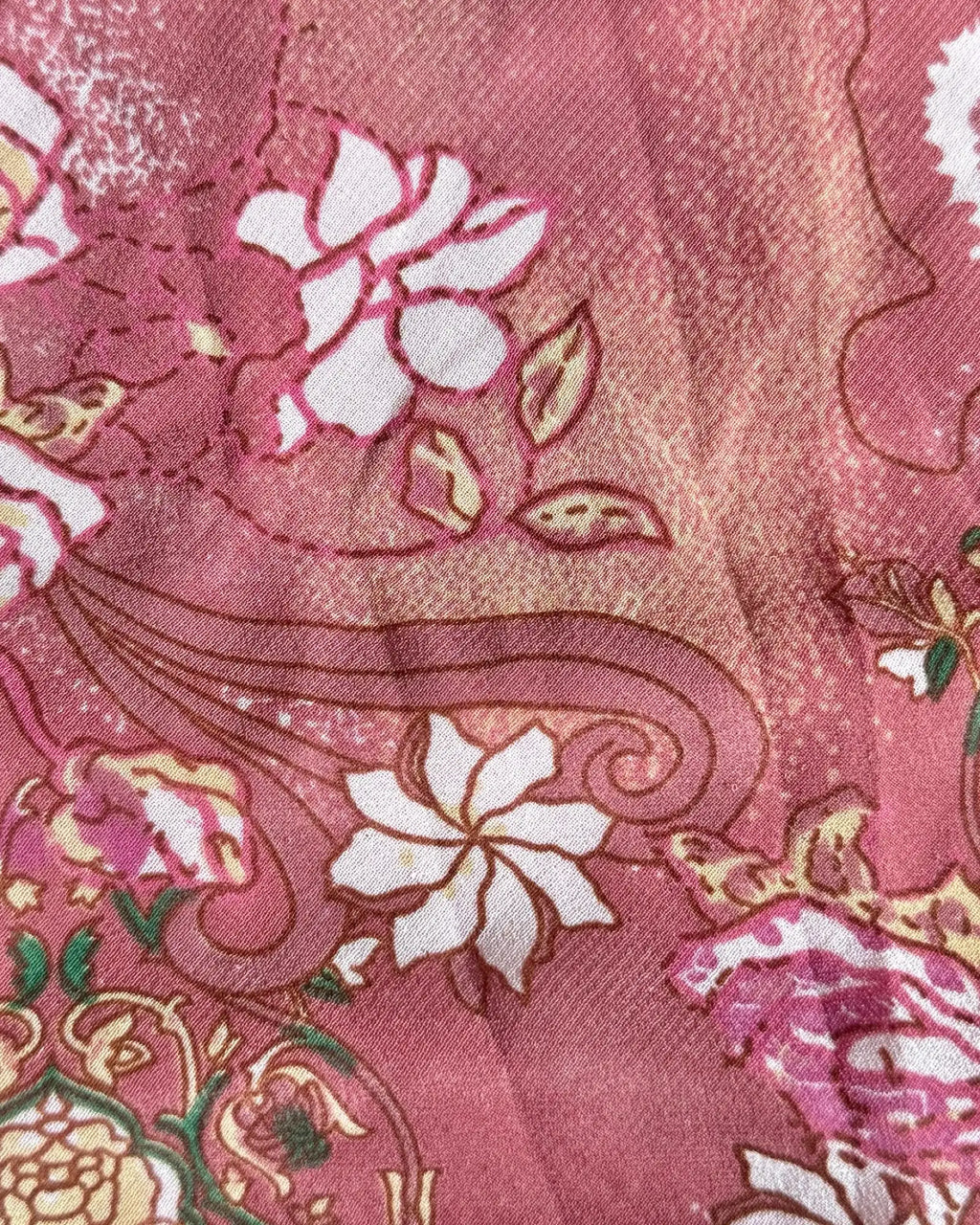 Pink Fairy Core Floral Top