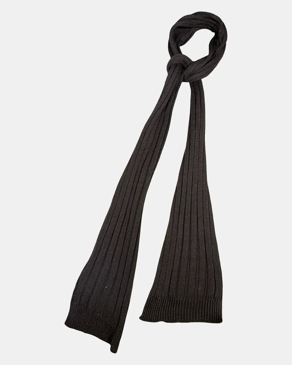 Brown Knit Scarf