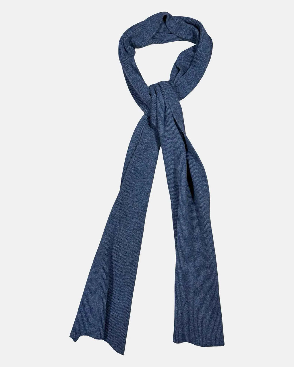 Blue Knitted Scarf