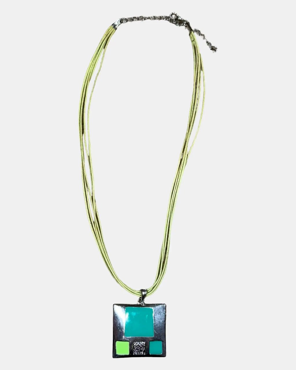 Green Block Pendant