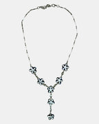 Blue Flower Necklace