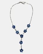 Blue Flower Necklace