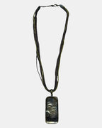 Brown Flower Pendant Necklace
