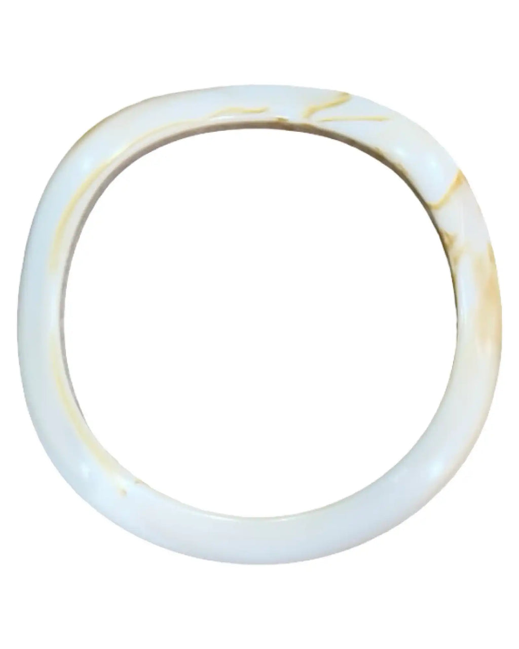 Cream Wavy Bracelet