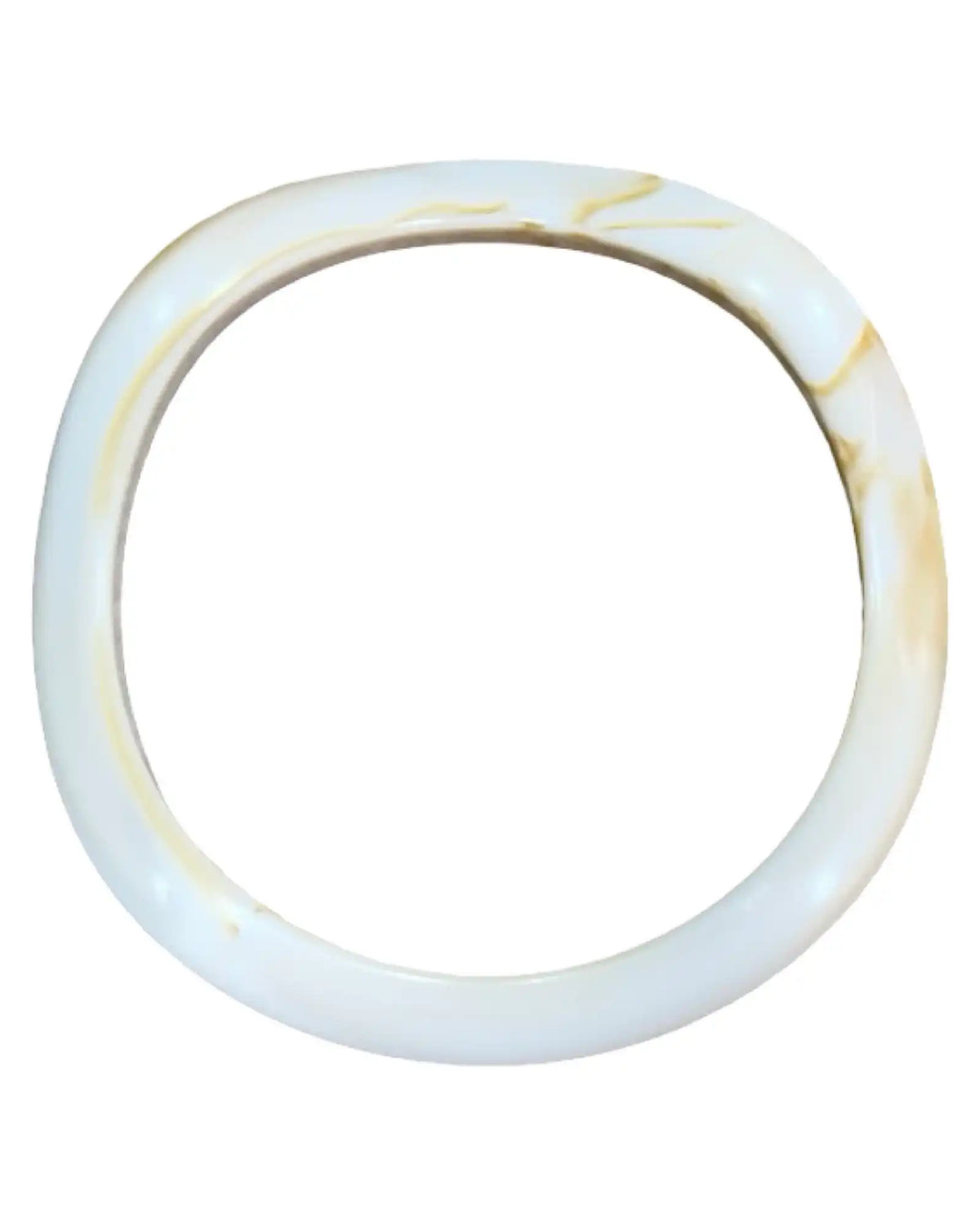 Cream Wavy Bracelet