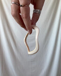 Cream Wavy Bracelet