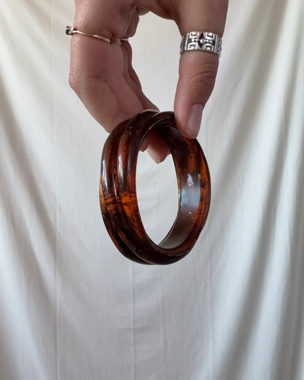 Brown Thick Bangle
