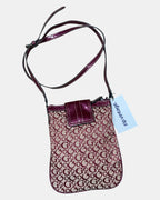Vintage Guess Pink Cross Body Bag - Zip Vintage
