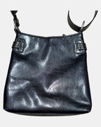 Black 90s Style Buckle Bag