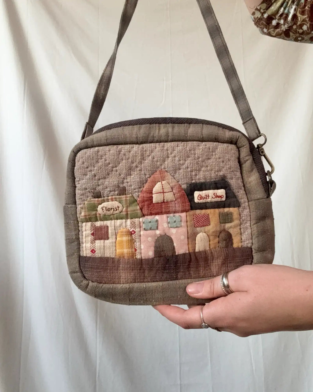 Quilt Shop Quilted Bag