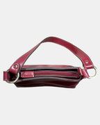Red Leather Shoulder Bag