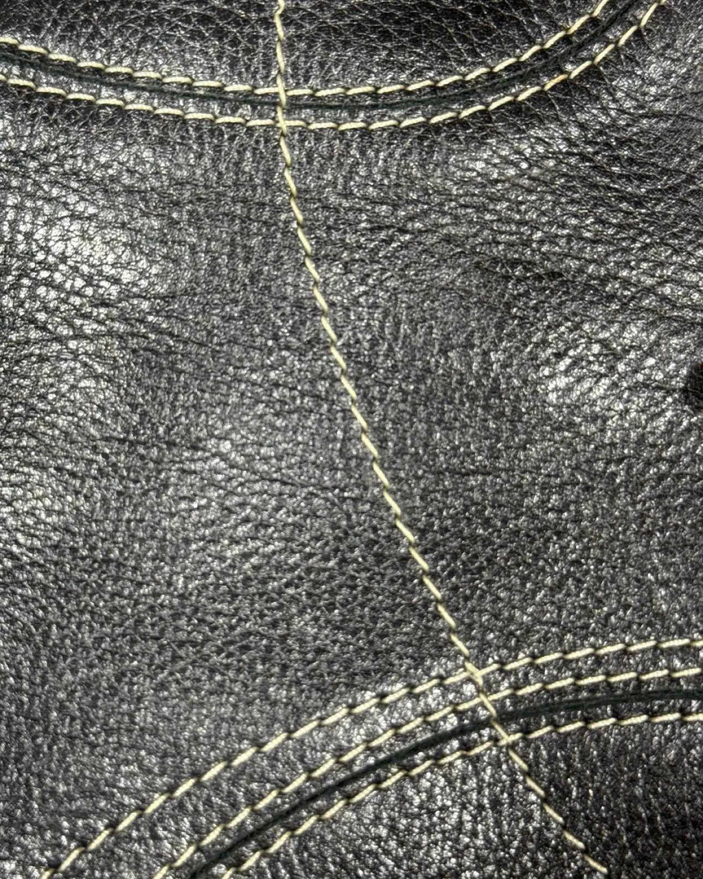 Black Leather Shoulder Bag