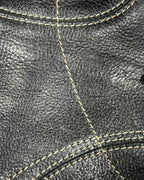 Black Leather Shoulder Bag
