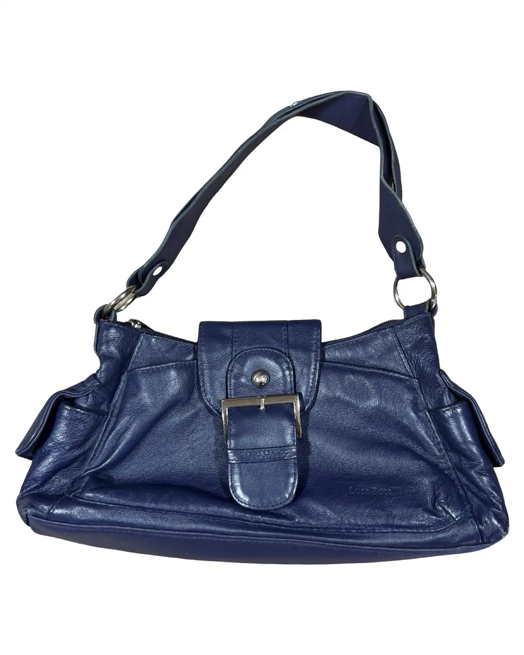 Navy Y2K Vintage Shoulder Bag