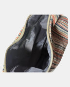 Striped Corduroy Shoulder Bag