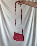 Small Red Beaded Bag