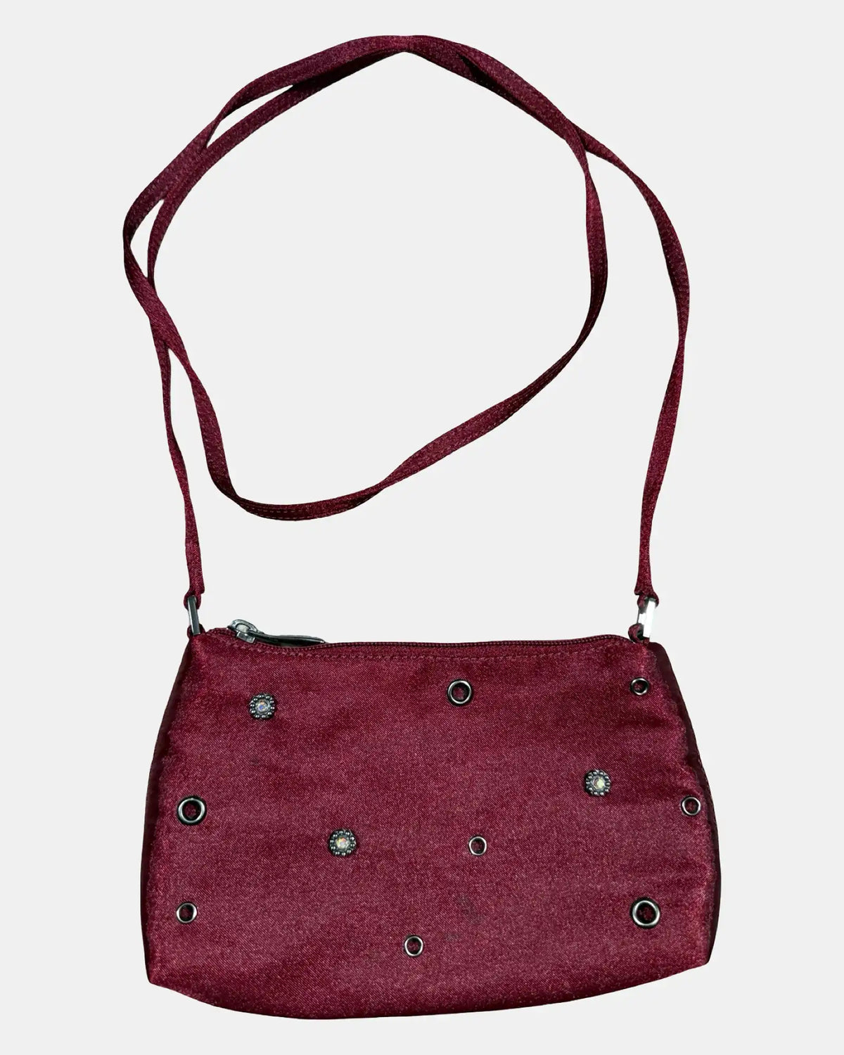 Small Red Beaded Bag