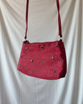 Small Red Beaded Bag