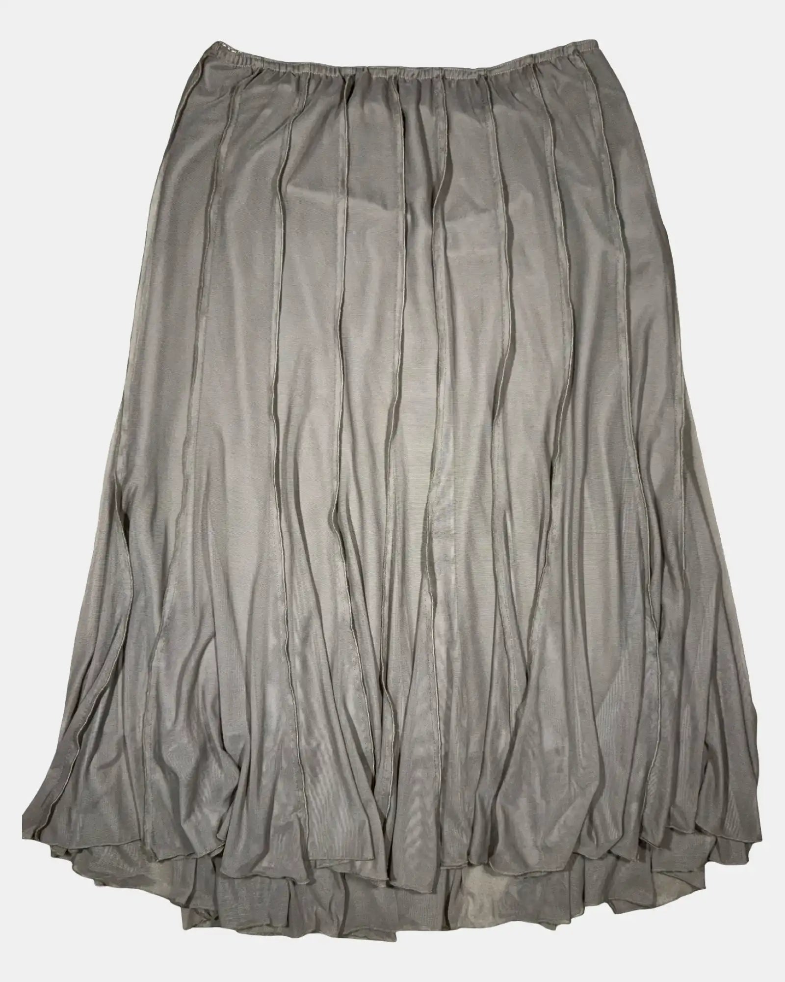 Two Piece Mesh Top and Skirt