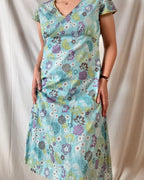Blue Floral Dress