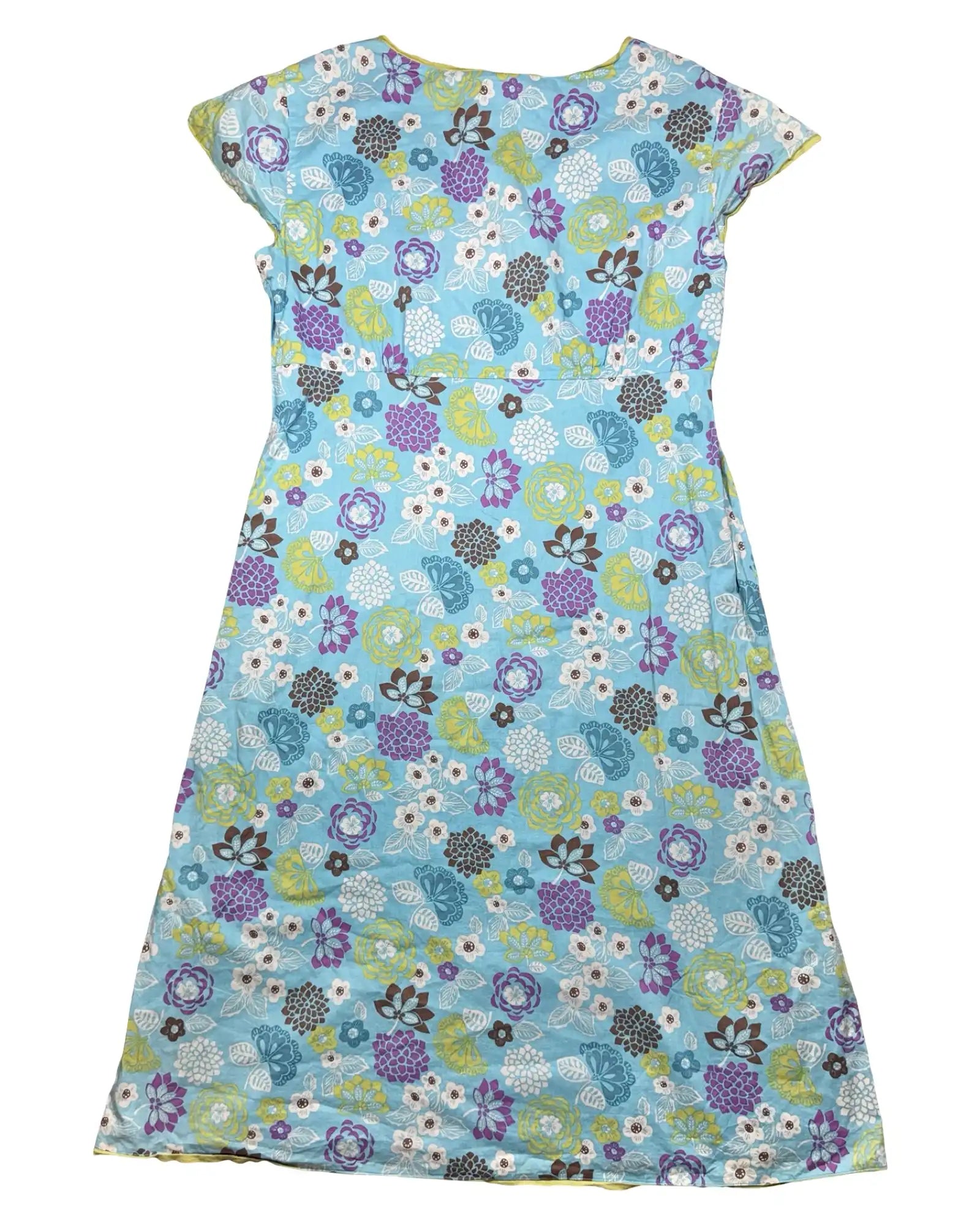 Blue Floral Dress