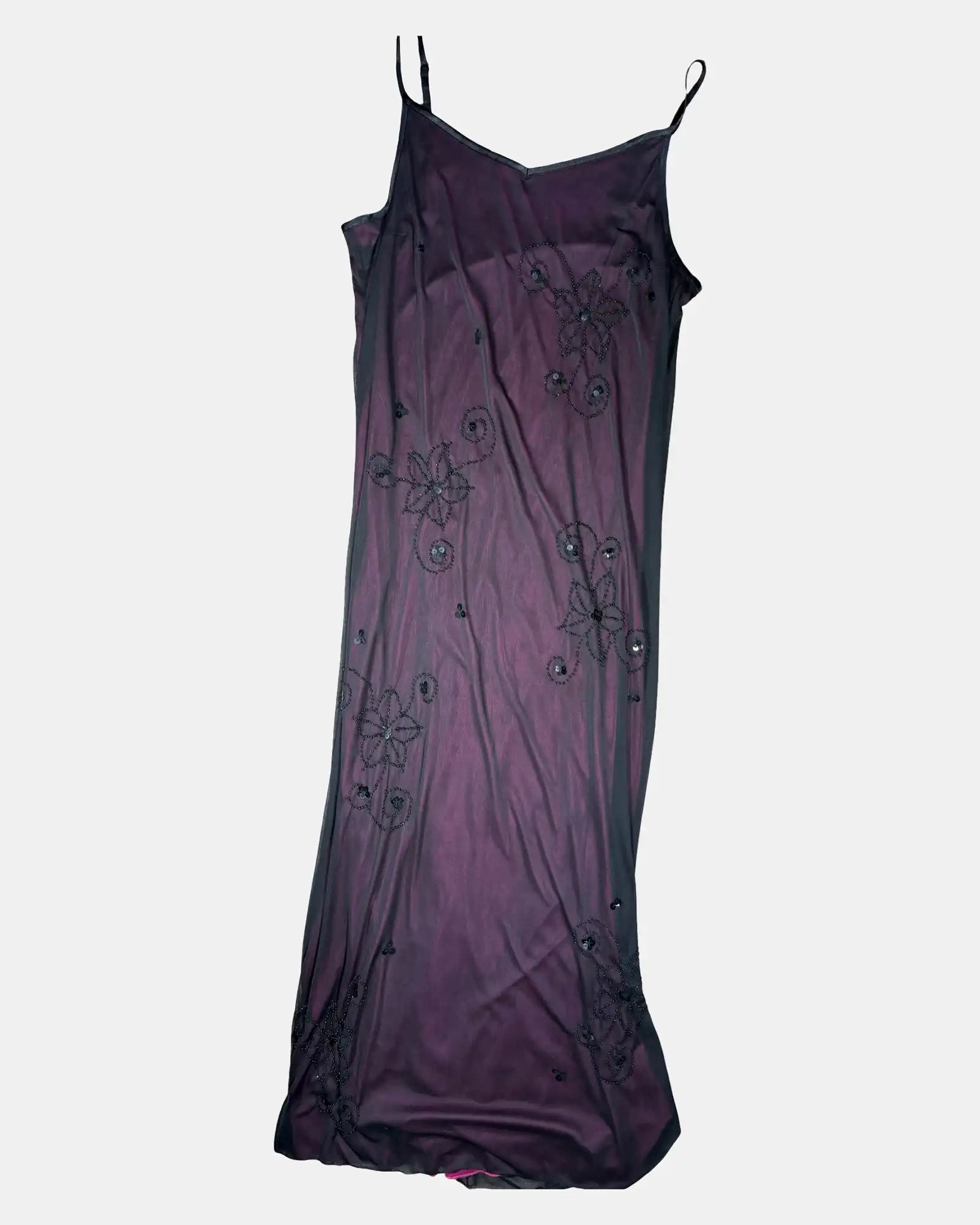 Black and Pink Fairy Mesh Dress