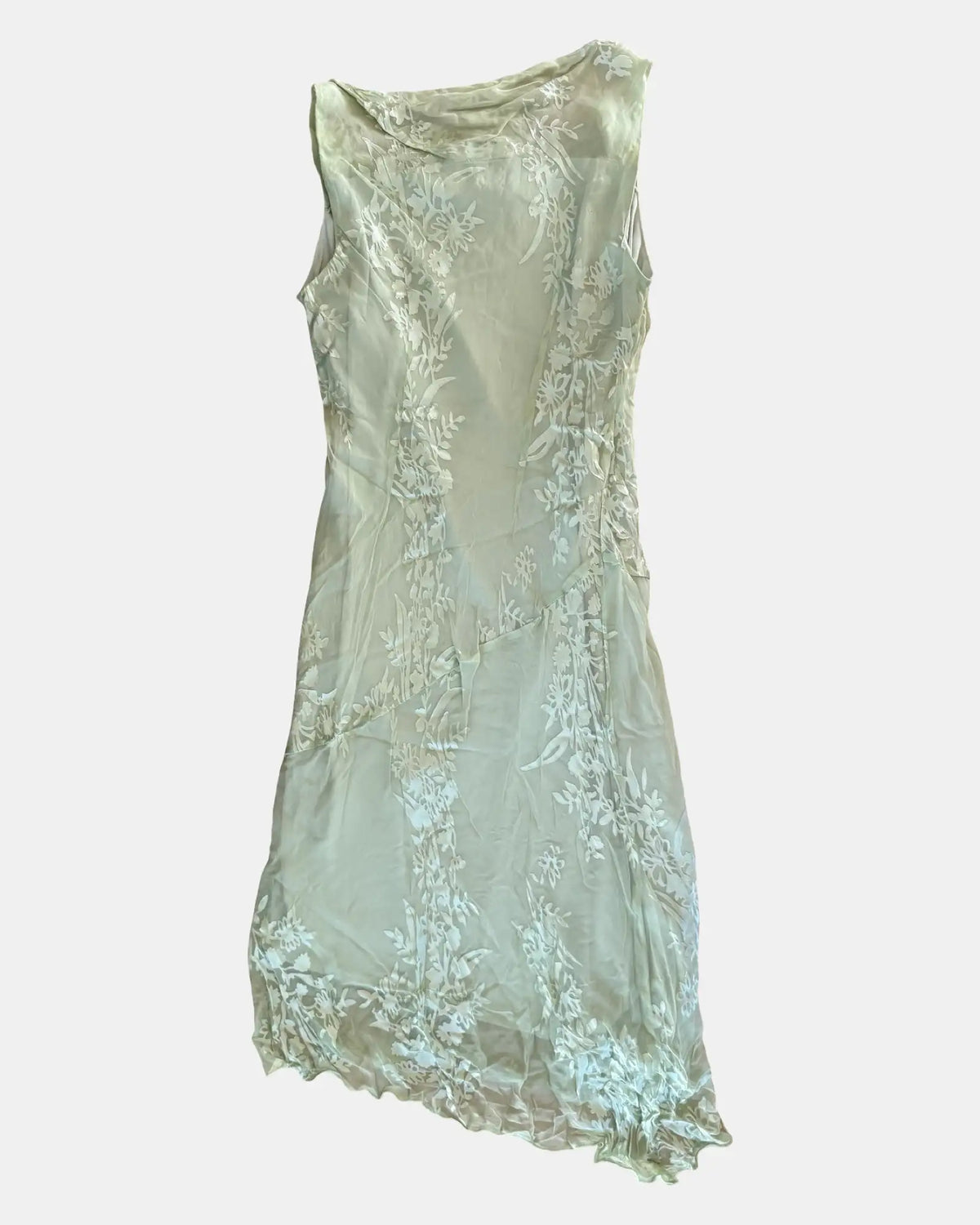 Light Green Flowy Maxi Dress