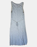 Blue Floral Maxi Dress