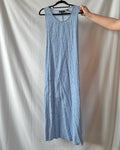 Blue Floral Maxi Dress