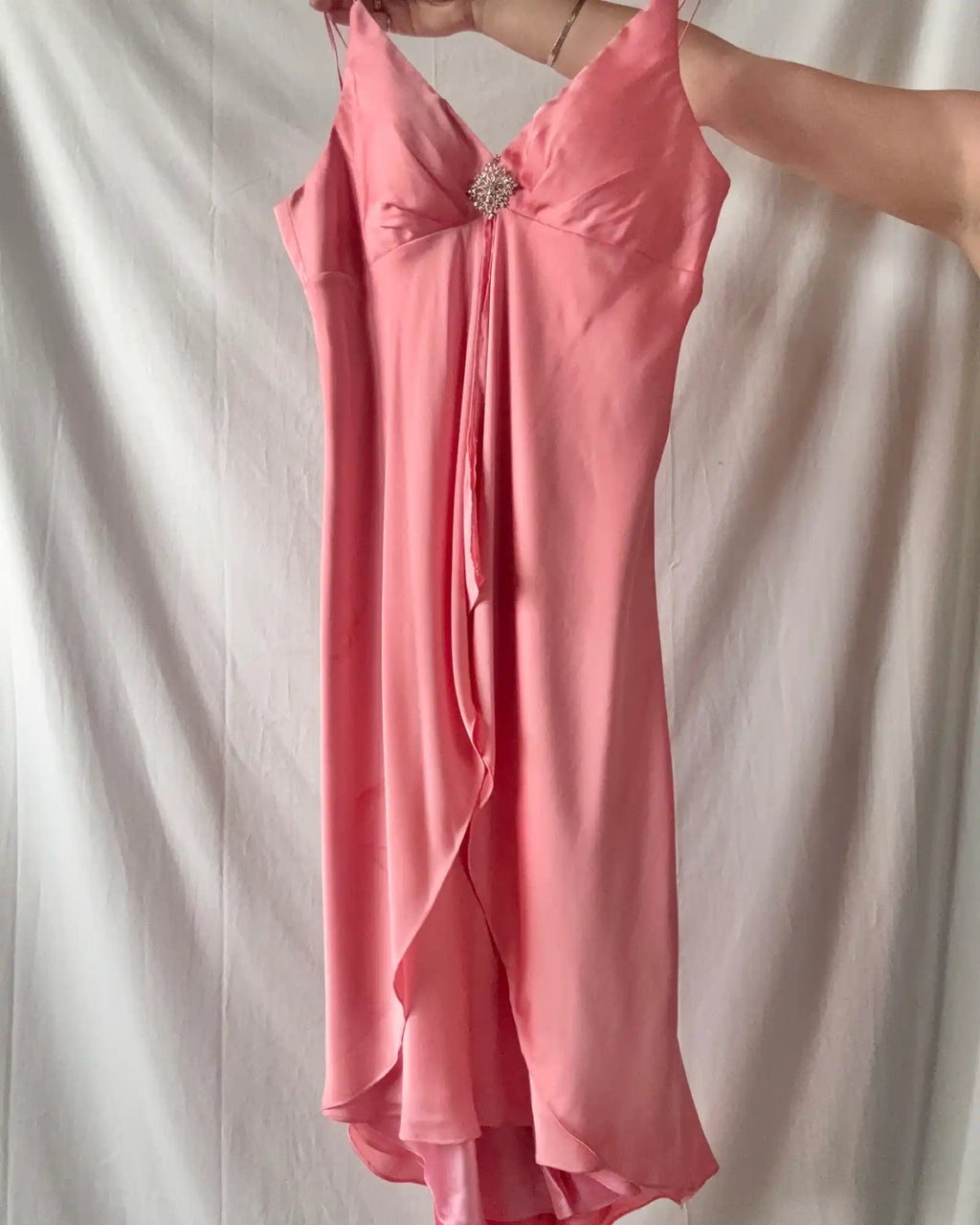 Pink 2000s Fairy Core Dress