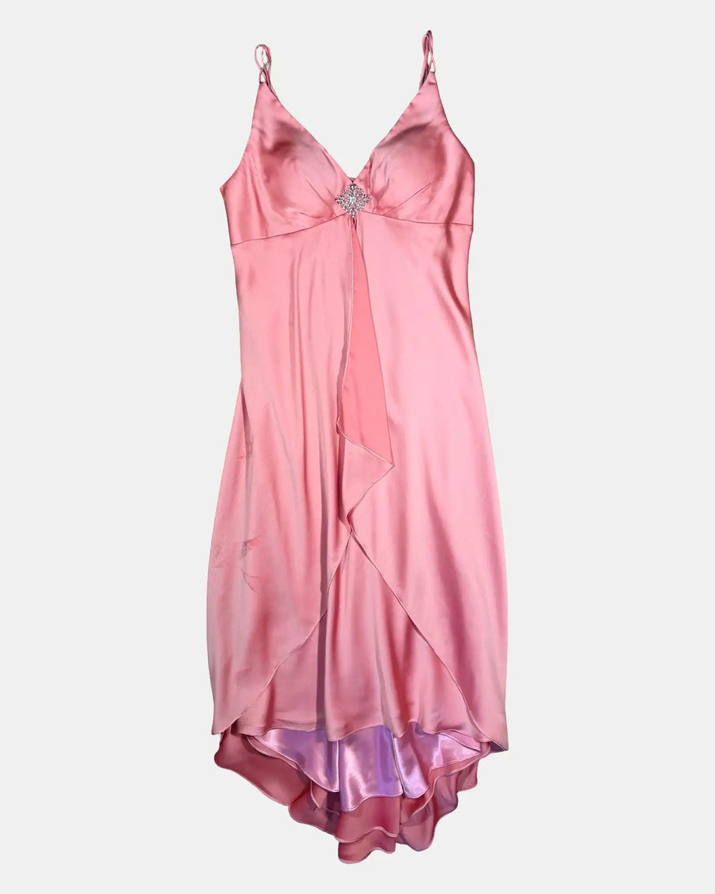 Pink 2000s Fairy Core Dress