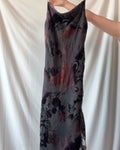 Black and Brown Floral Dress