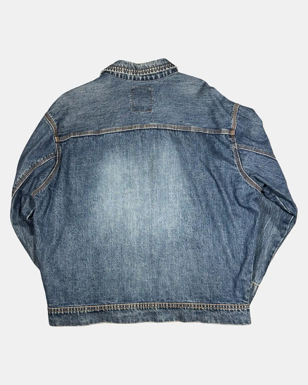 Box Canyon Boxy Zip Up Denim Jacket