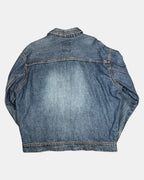 Box Canyon Boxy Zip Up Denim Jacket