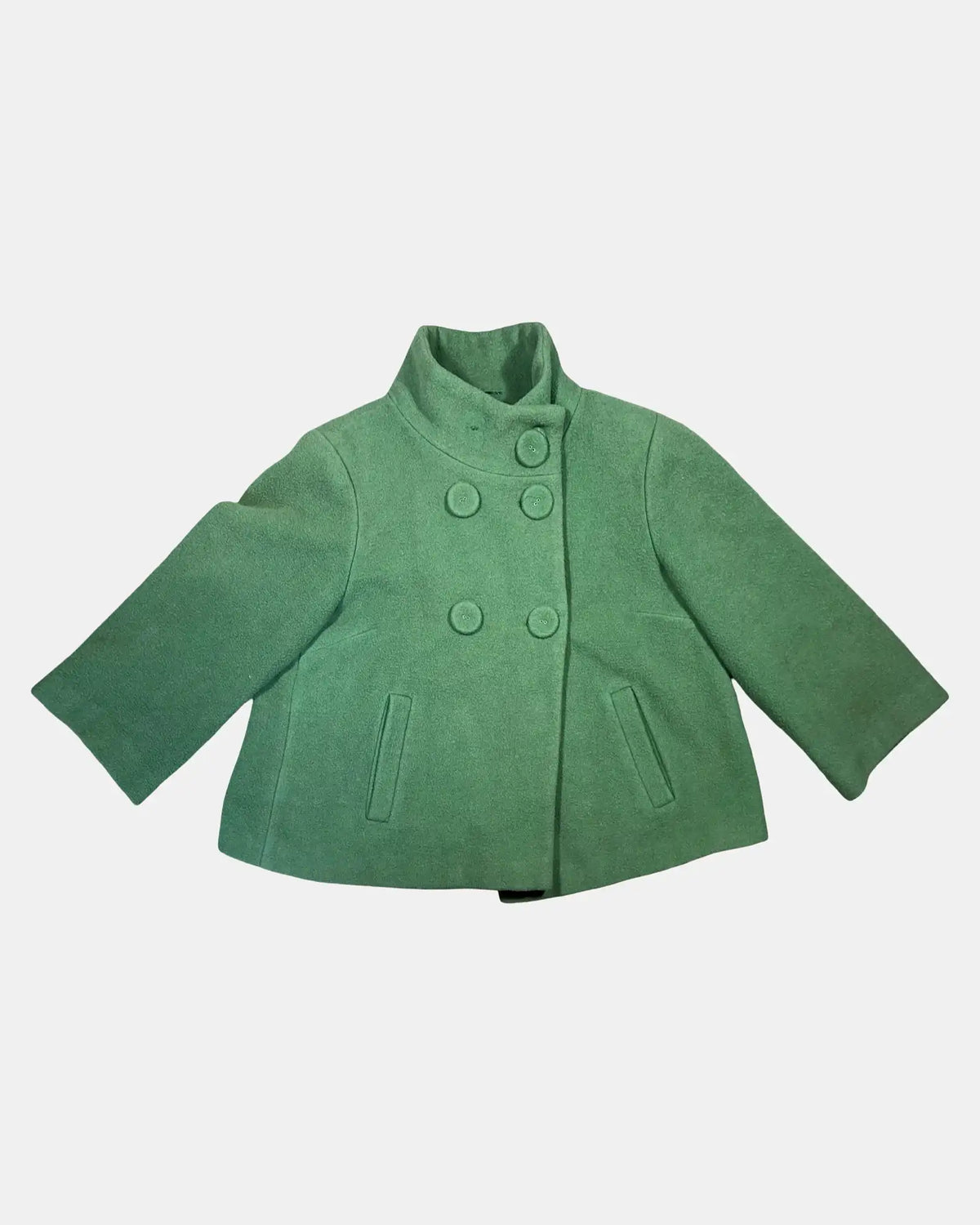 Green Mod Cropped Jacket