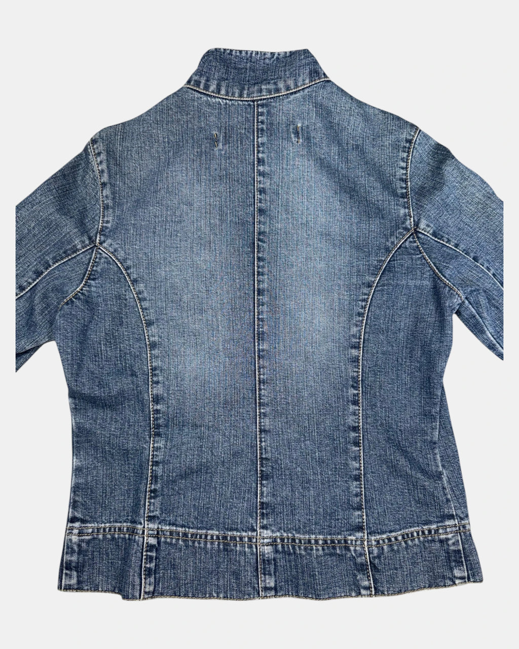 Fitted Y2k Denim Jacket | Size S