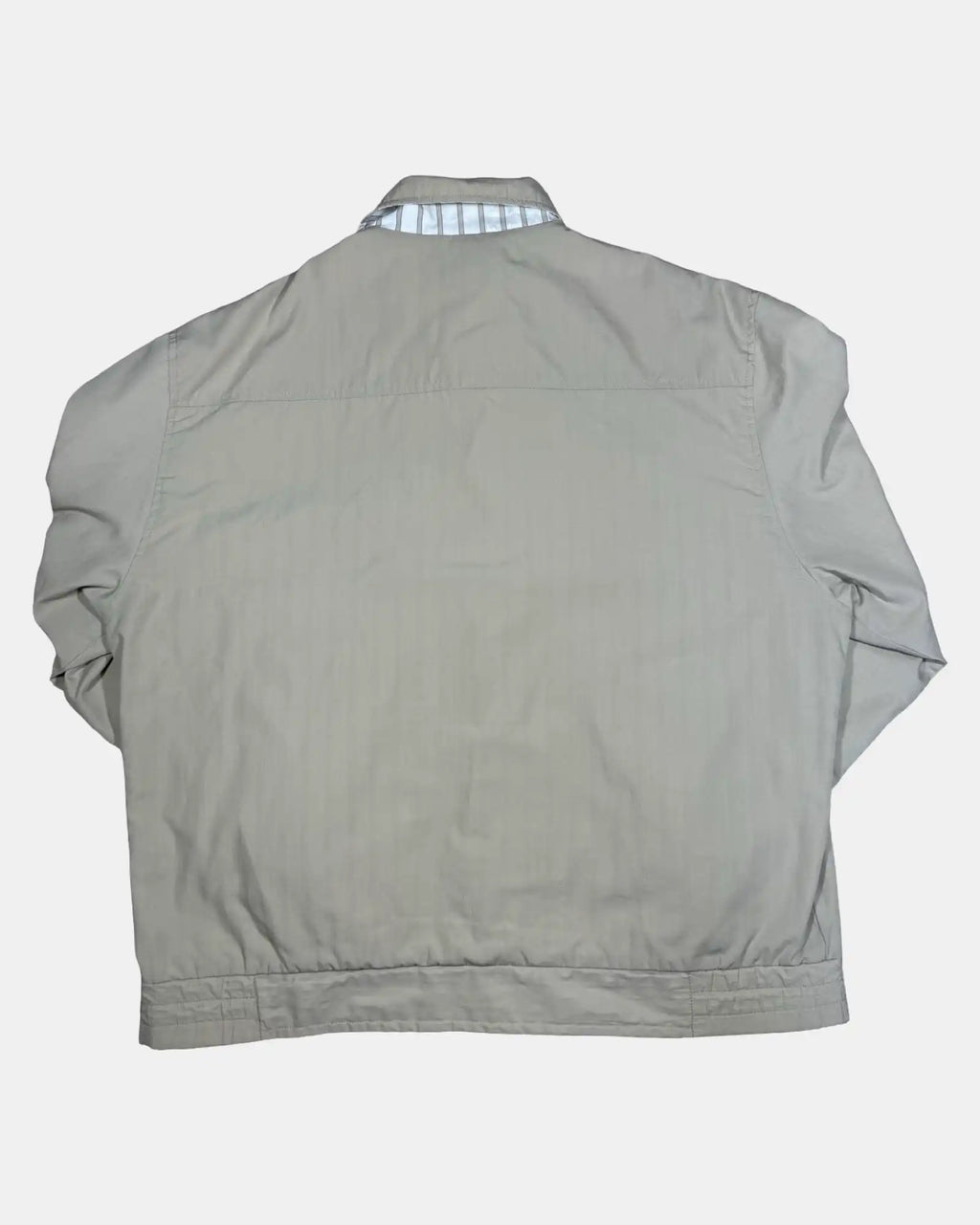 Cream Bomber Jacket