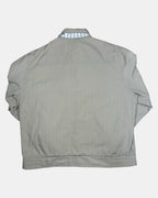 Cream Bomber Jacket