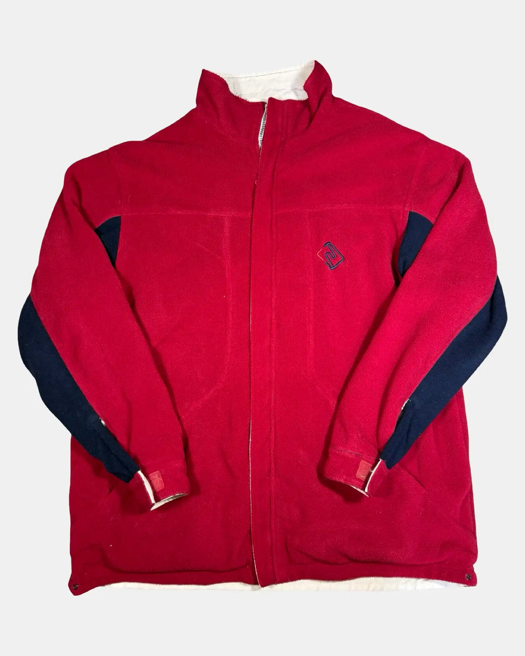 Reversible Y2k Heavy Fleece Jacket