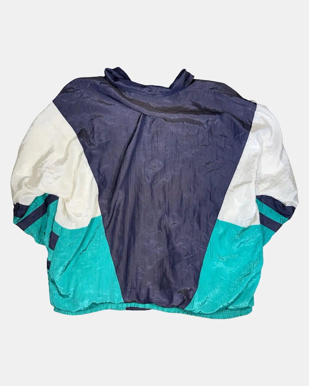 Sfida Vintage Blue White & Green Windbreaker