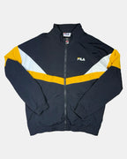 Fila Black Yellow & White Windbreaker