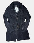 Black Corduroy Long Coat